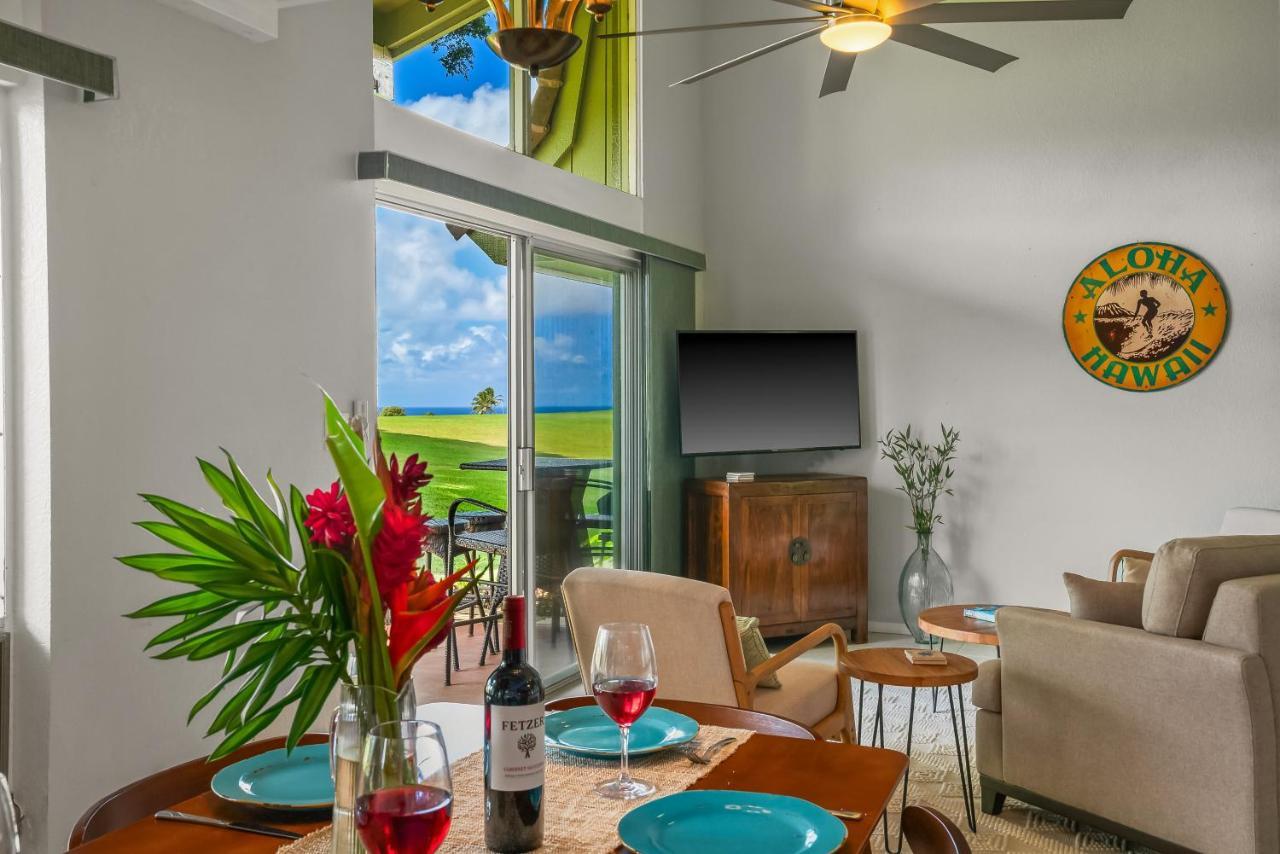 Beautiful 2Br 2Ba Puamana, Ocean And Mountain View, Pool Villa Princeville Eksteriør billede
