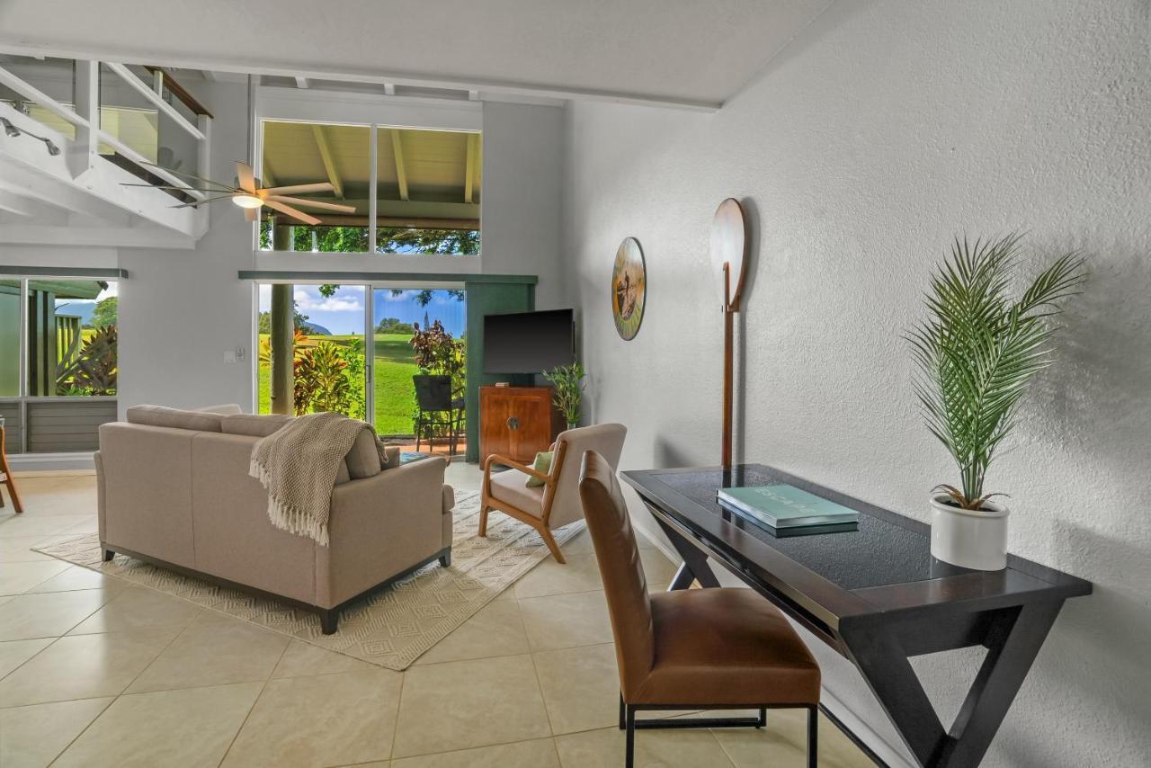 Beautiful 2Br 2Ba Puamana, Ocean And Mountain View, Pool Villa Princeville Eksteriør billede