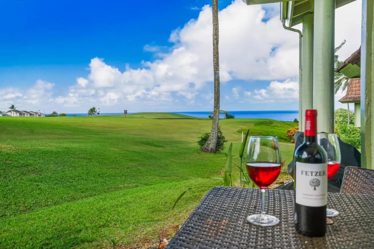 Beautiful 2Br 2Ba Puamana, Ocean And Mountain View, Pool Villa Princeville Eksteriør billede