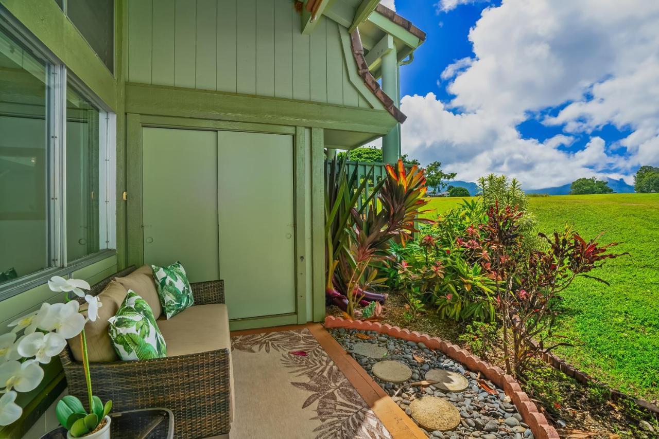 Beautiful 2Br 2Ba Puamana, Ocean And Mountain View, Pool Villa Princeville Eksteriør billede