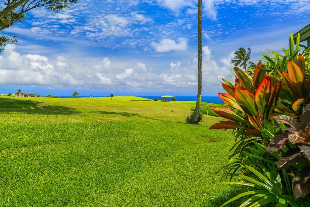 Beautiful 2Br 2Ba Puamana, Ocean And Mountain View, Pool Villa Princeville Eksteriør billede