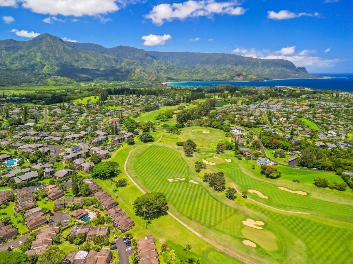 Beautiful 2Br 2Ba Puamana, Ocean And Mountain View, Pool Villa Princeville Eksteriør billede